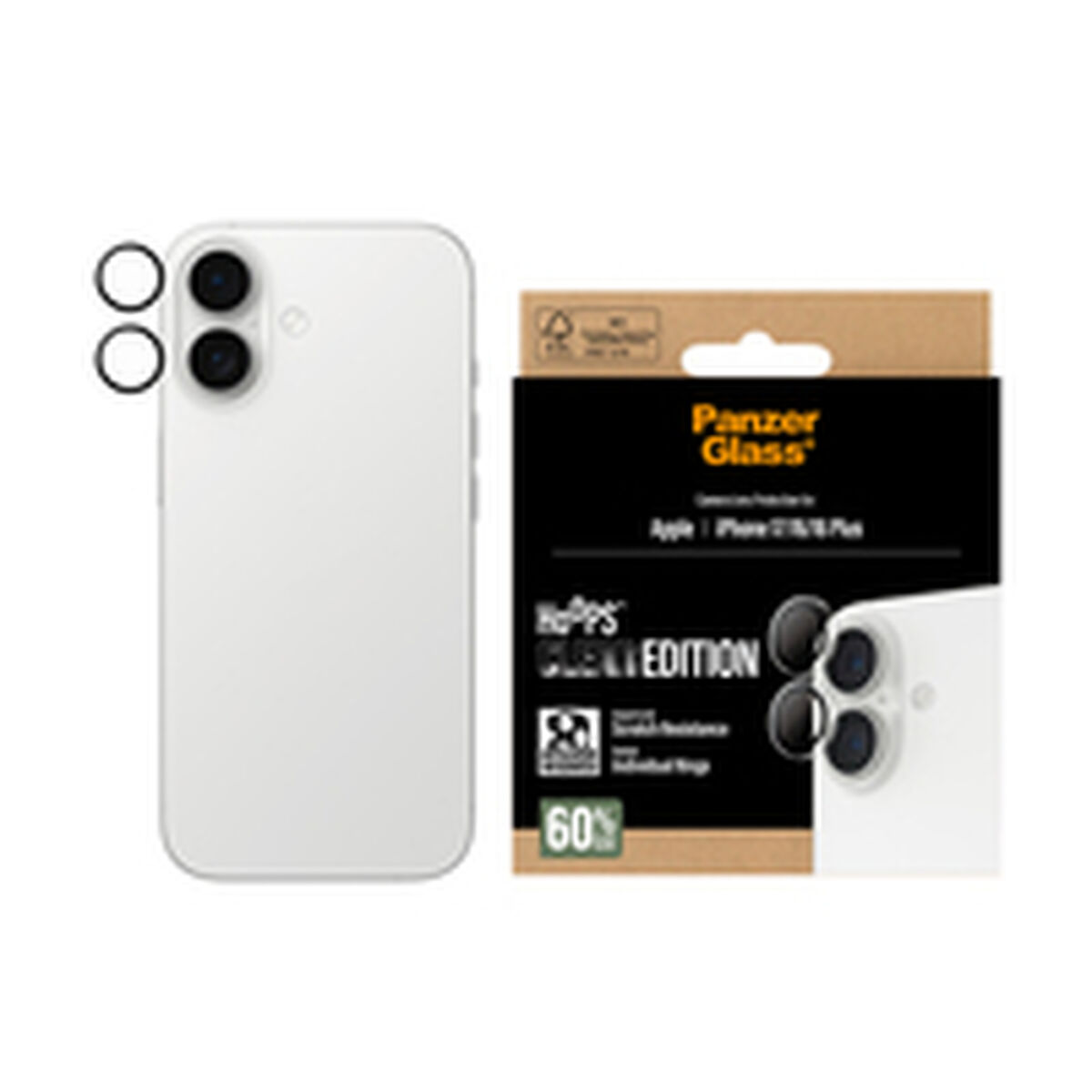 Afbeeldingen van Lens Protector PanzerGlass iPhone 17-16-16+ Transparent Apple