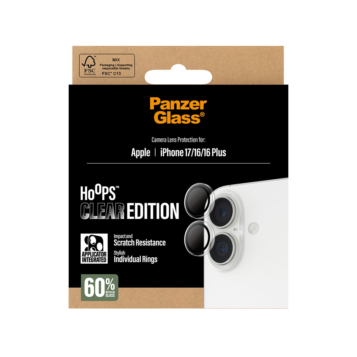 Picture of Lens Protector Panzer Glass PG75123 Apple