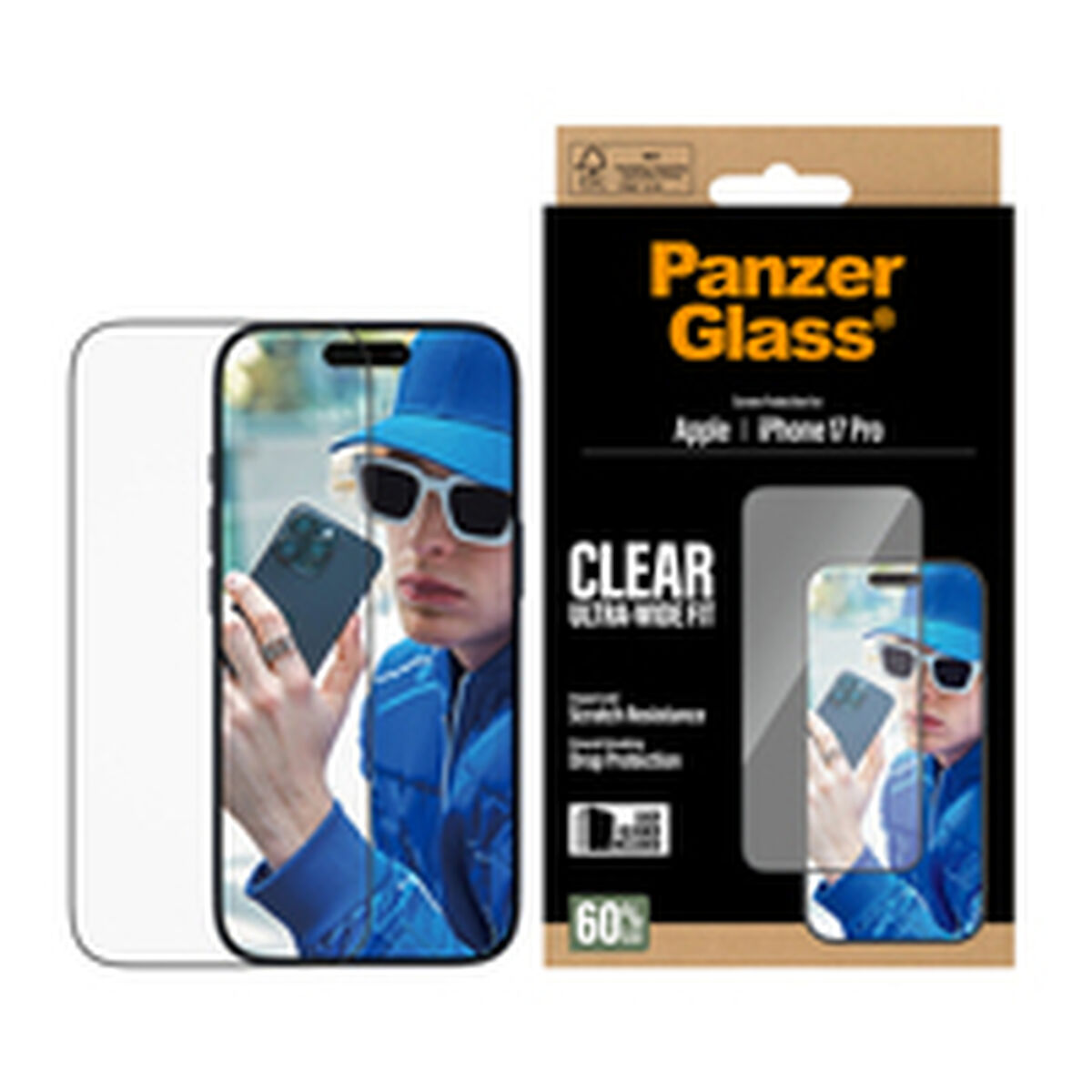 Afbeeldingen van Mobile cover PanzerGlass iPhone 17 Pro Transparent Apple