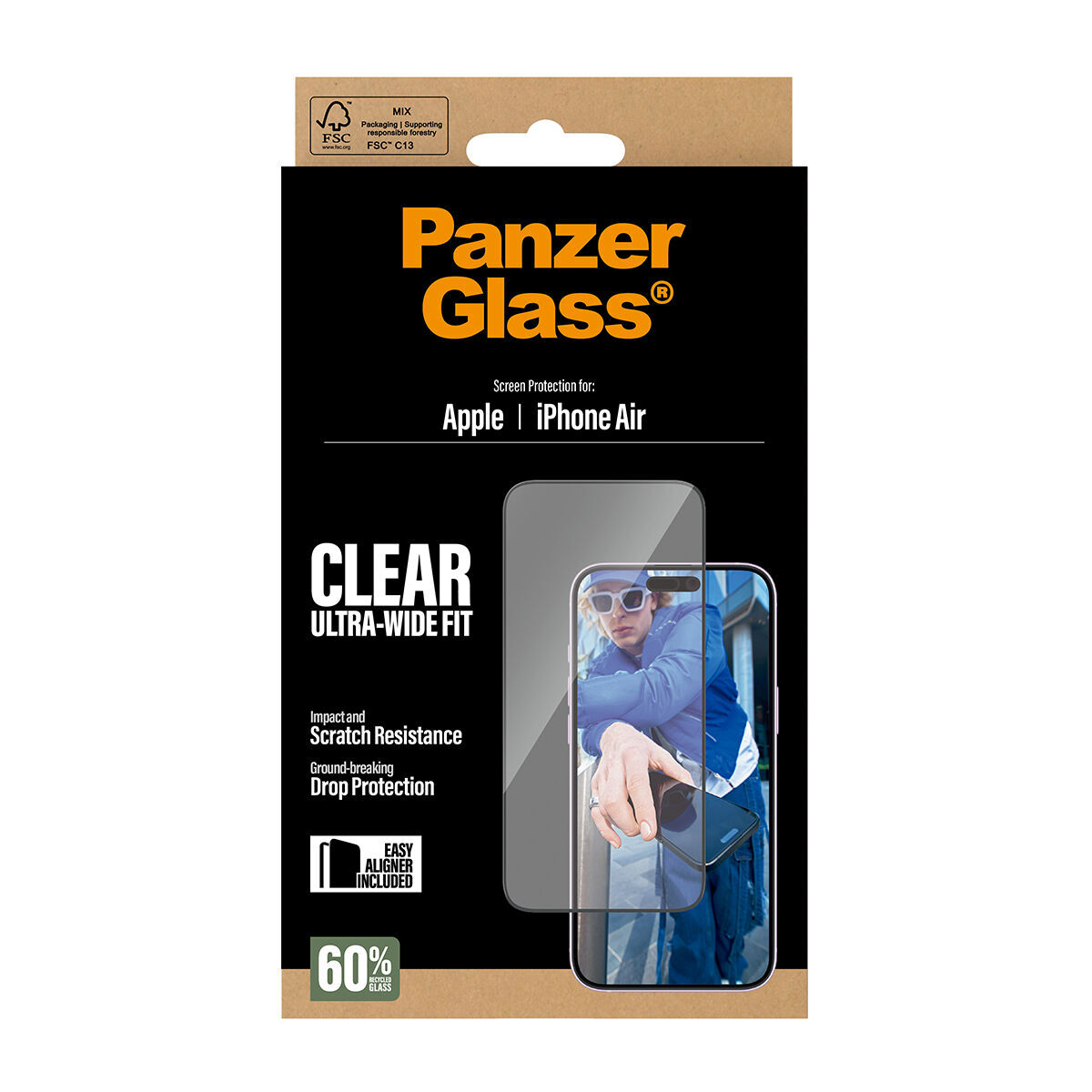 Picture of Screen Protector PanzerGlass PG76830 Transparent Apple