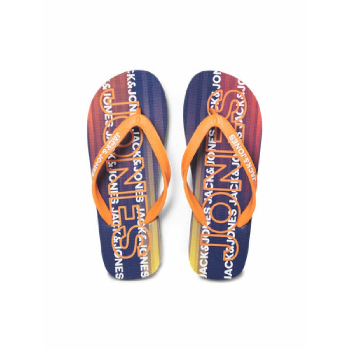 Tongs pour Homme Jack & Jones JFWLOGO 2.0 FLIP FLOP Orange