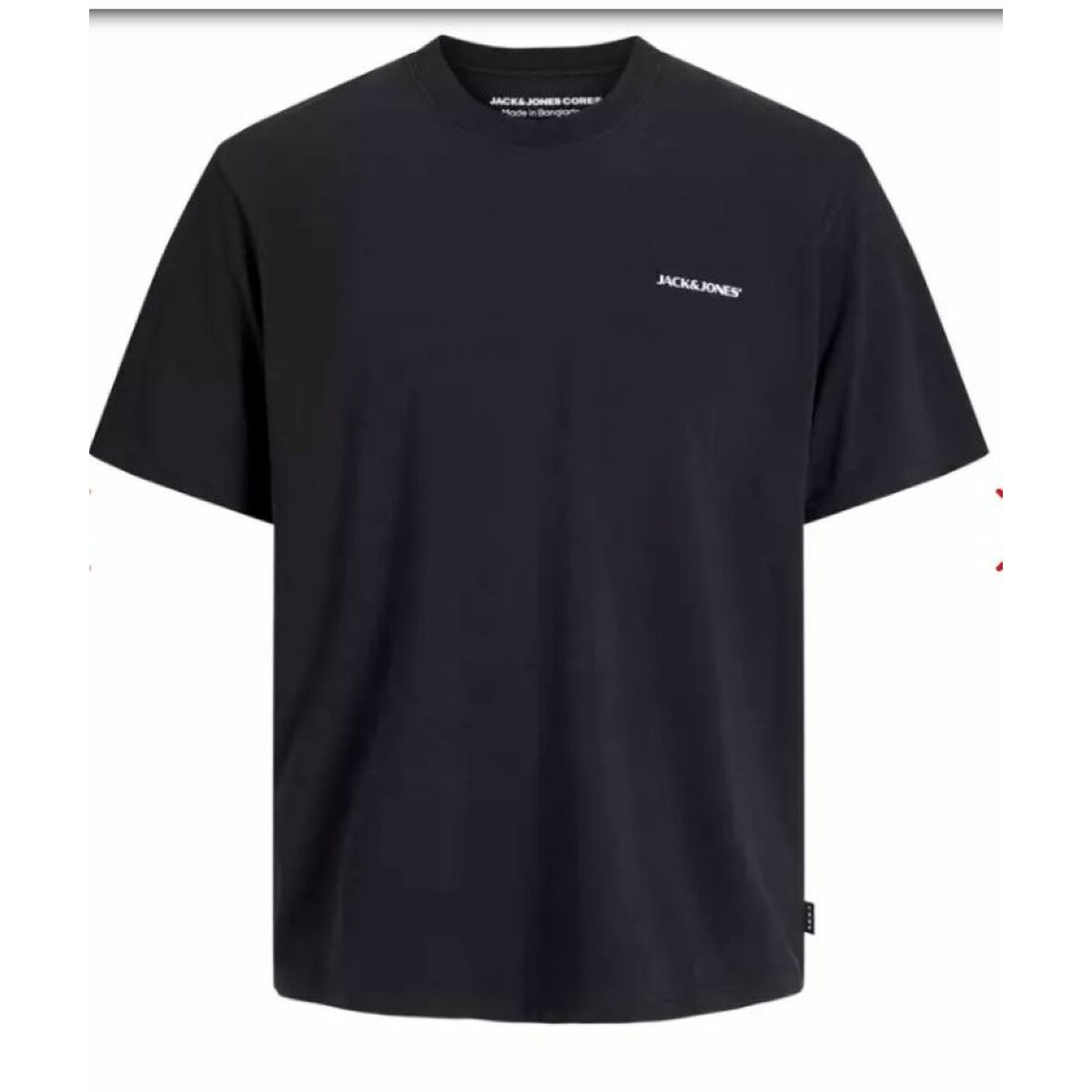 Image secondaire de T-shirt à manches courtes homme Jack & Jones JCOPACER BACK PRINT TEE 12273297 Noir