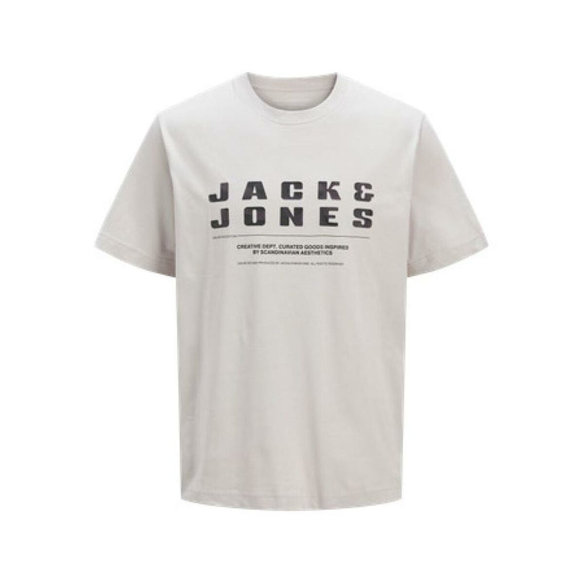 T-shirt à manches courtes homme Jack & Jones JCORECHARGE FRONT BRANDING TEE CREW NECK 12274716 Lila