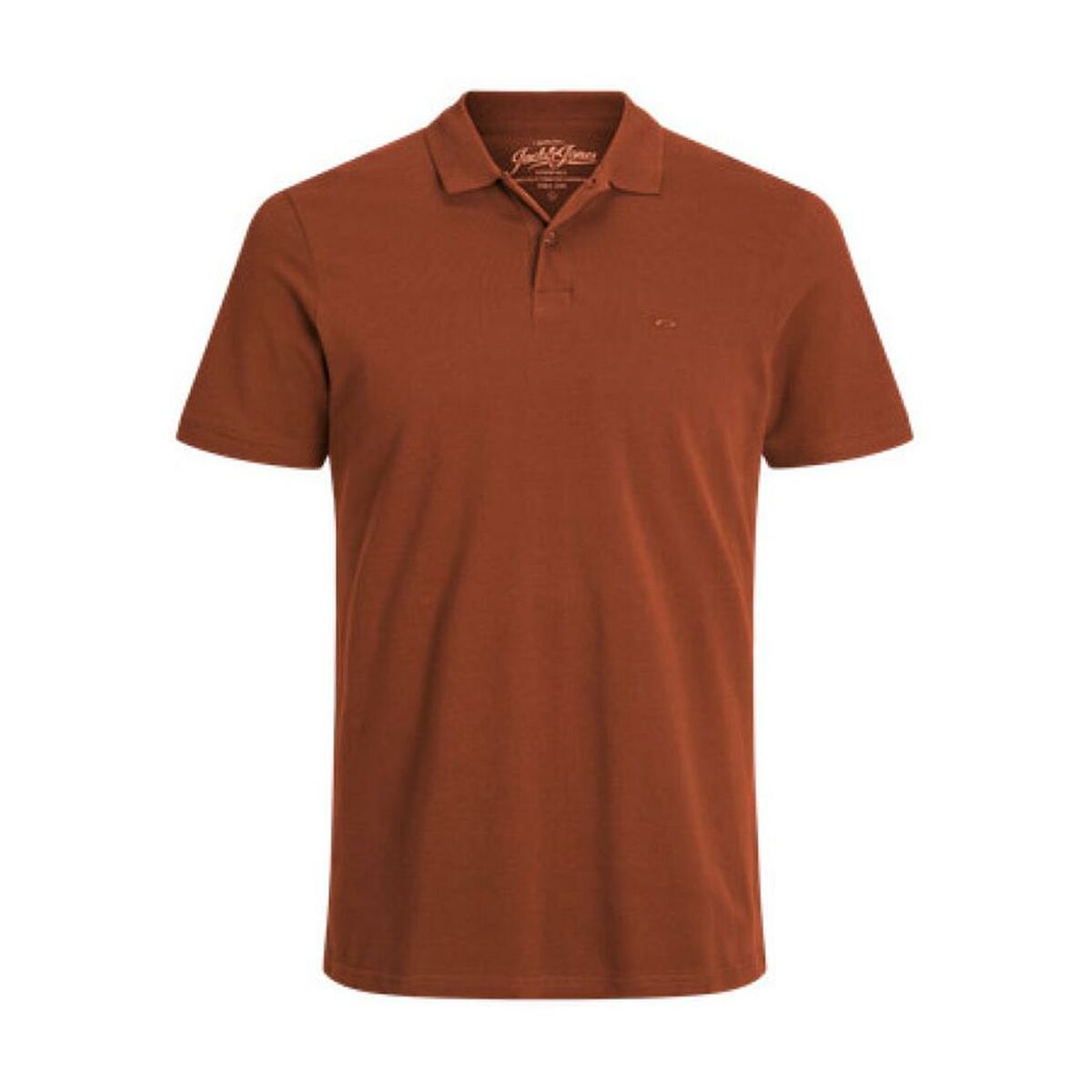 Polo à manches courtes homme Jack & Jones JJEBASIC POLO SS NOS 12136516 Marron