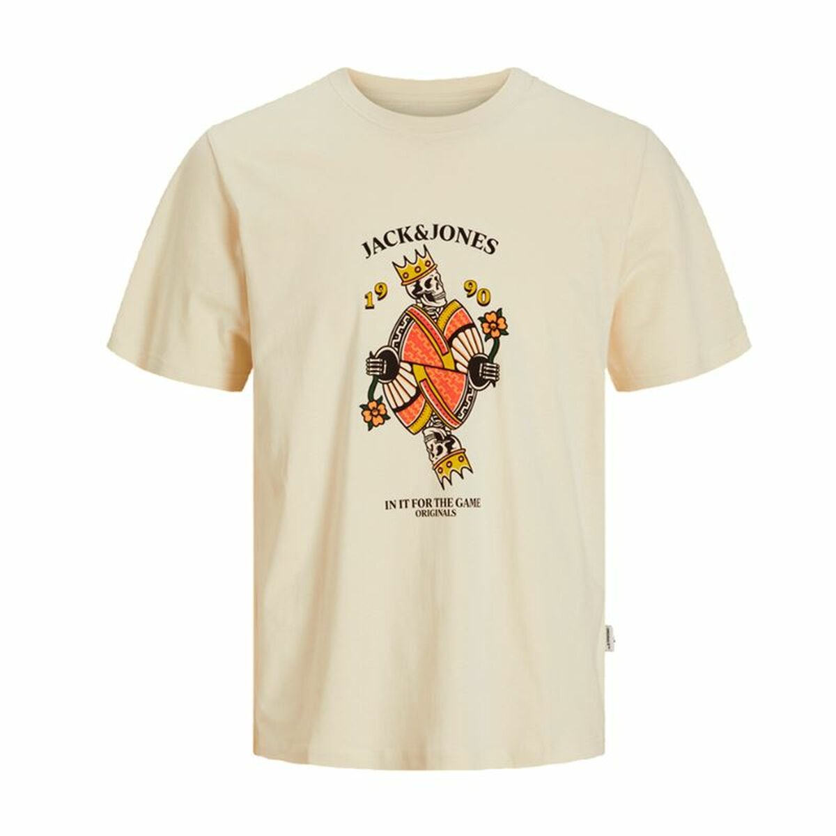 T shirt à manches courtes Enfant Jack & Jones Joranatomy Skull Ss Crew Neck
