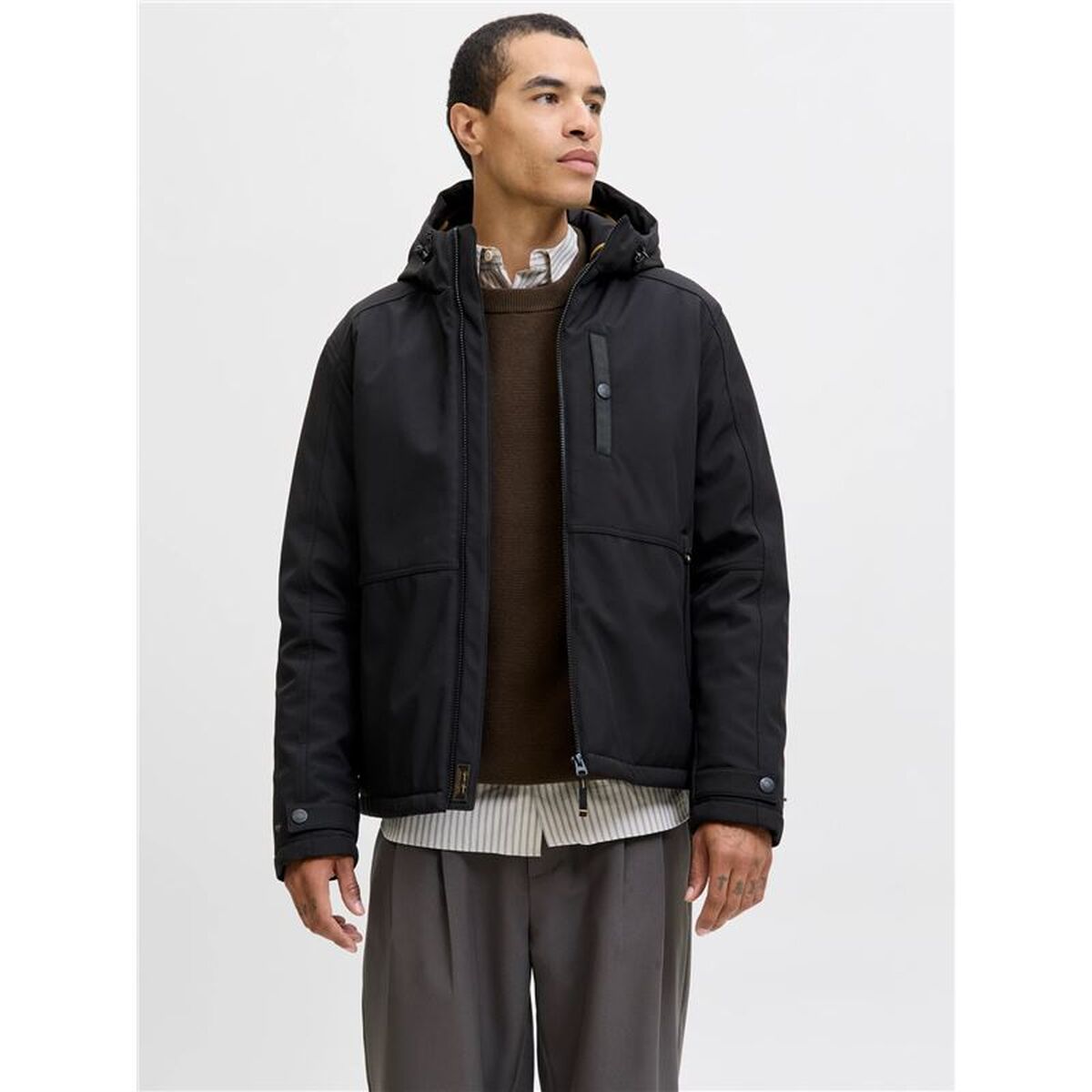 Jacket Jack & Jones Jjfinn Softshell Black
