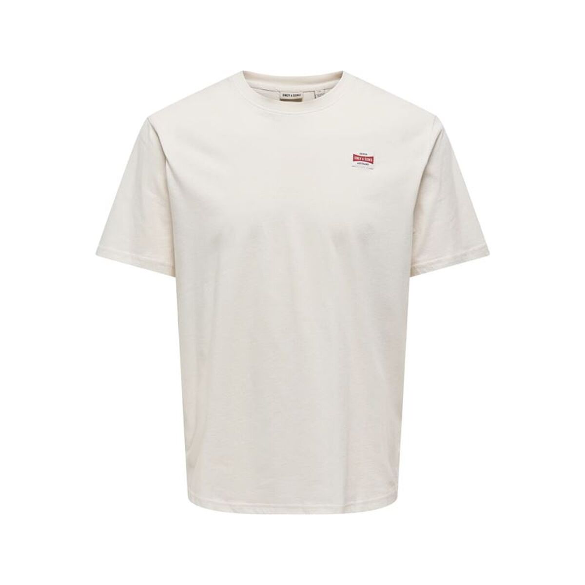 Heren-T-Shirt met Korte Mouwen Only & Sons Onsdawson Reg Wit