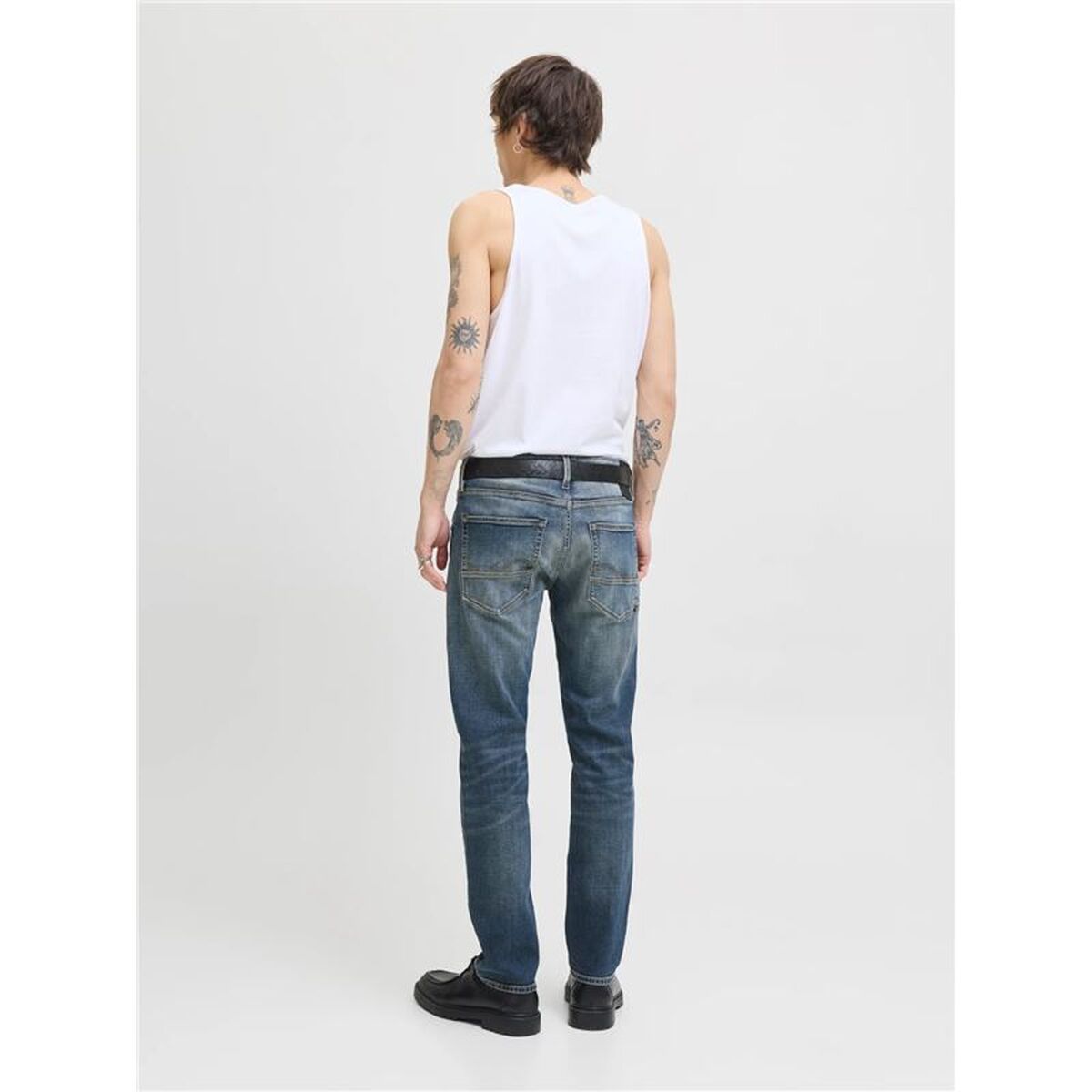 Herenjeans Jack & Jones Jjimike Jjfox Cb 082 Blauw
