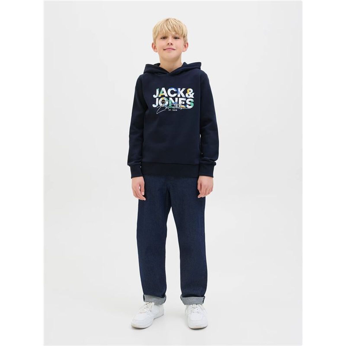 Childrens Sweatshirt Jack & Jones 12279602-19-3922 TCX Dark blue