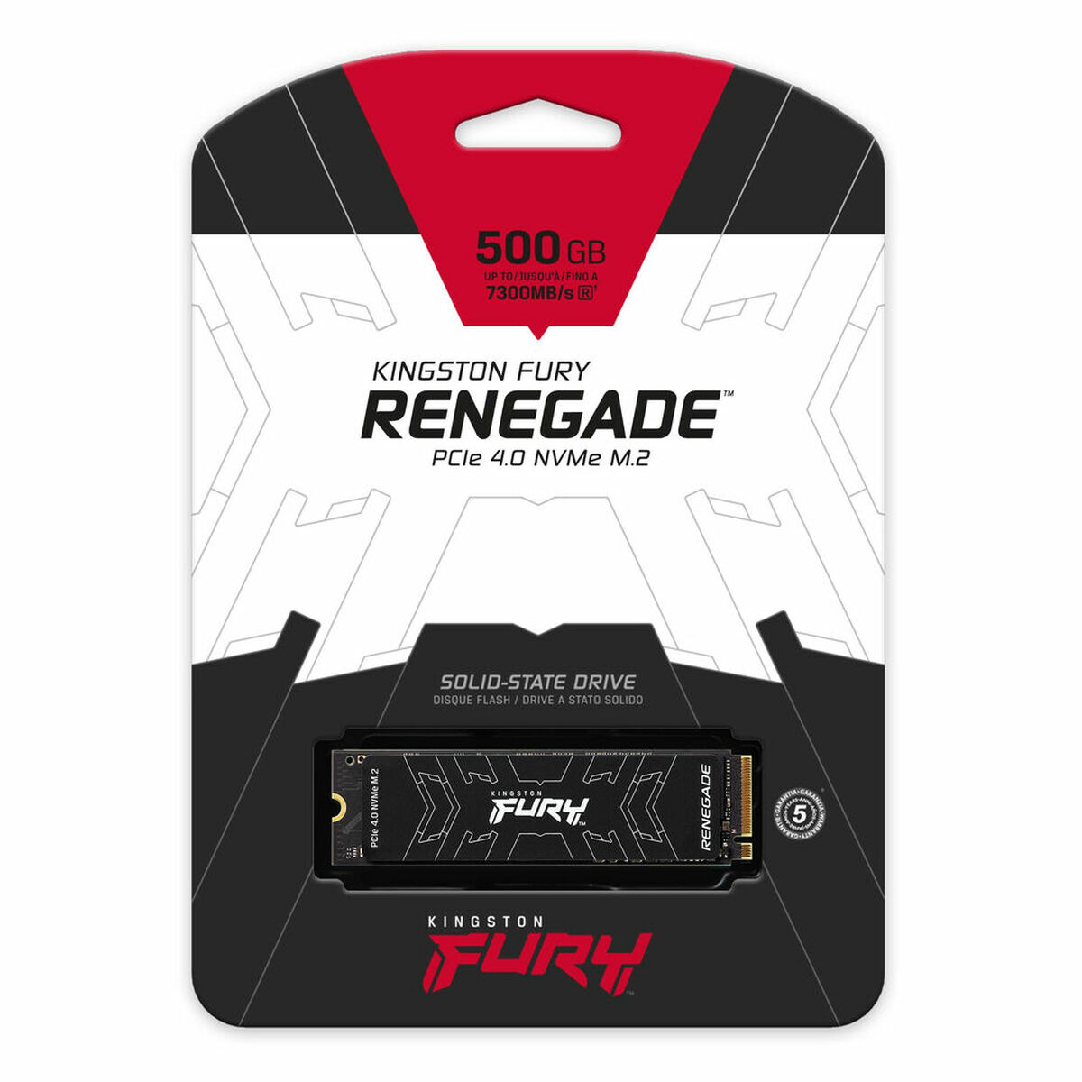 Hard Drive Kingston FURY RENEGADE 500 GB SSD