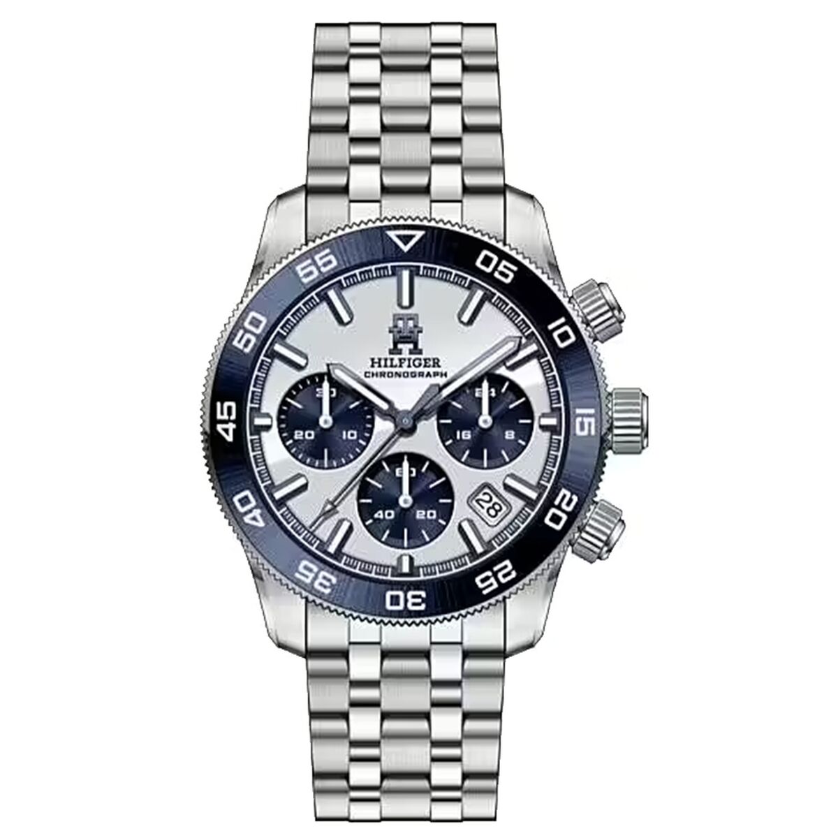 Ανδρικά Ρολόγια Tommy Hilfiger TH85 Ασημί