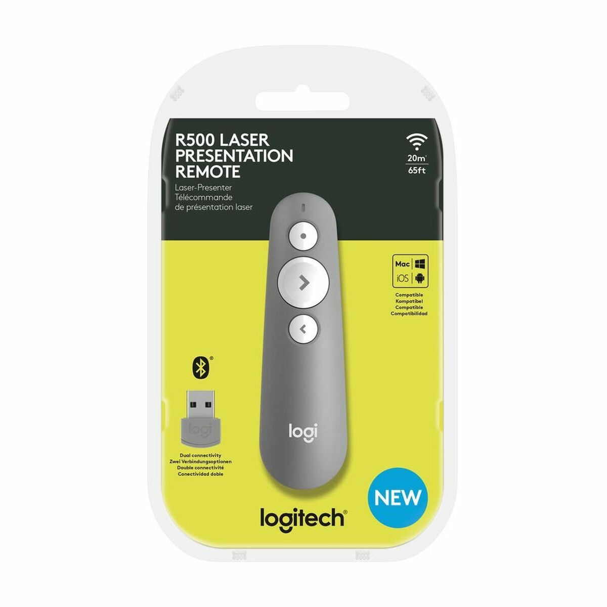 Picture of Laser Pointer Logitech R500S Grey