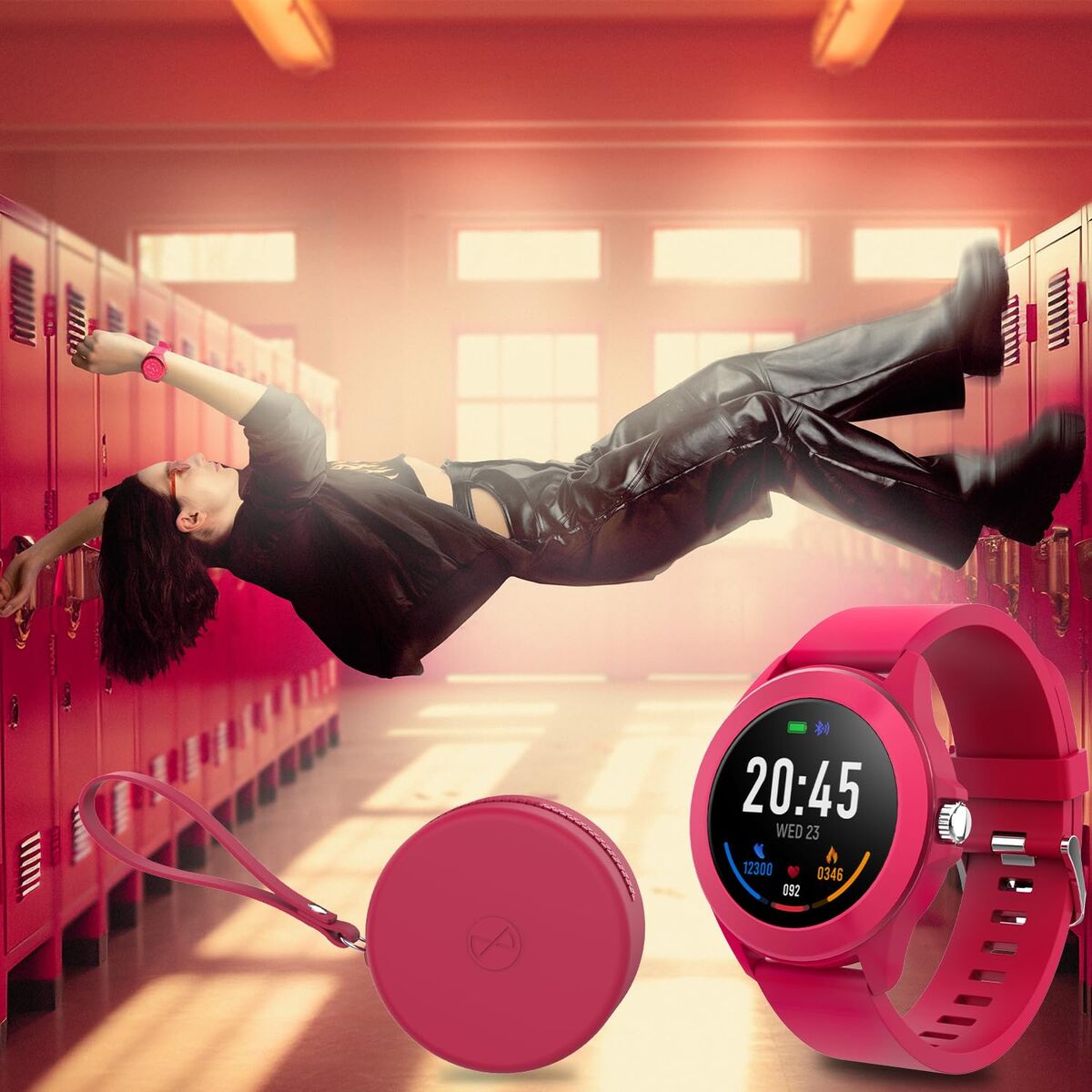 Smartwatch Forever CW-300 Pink 1,2"