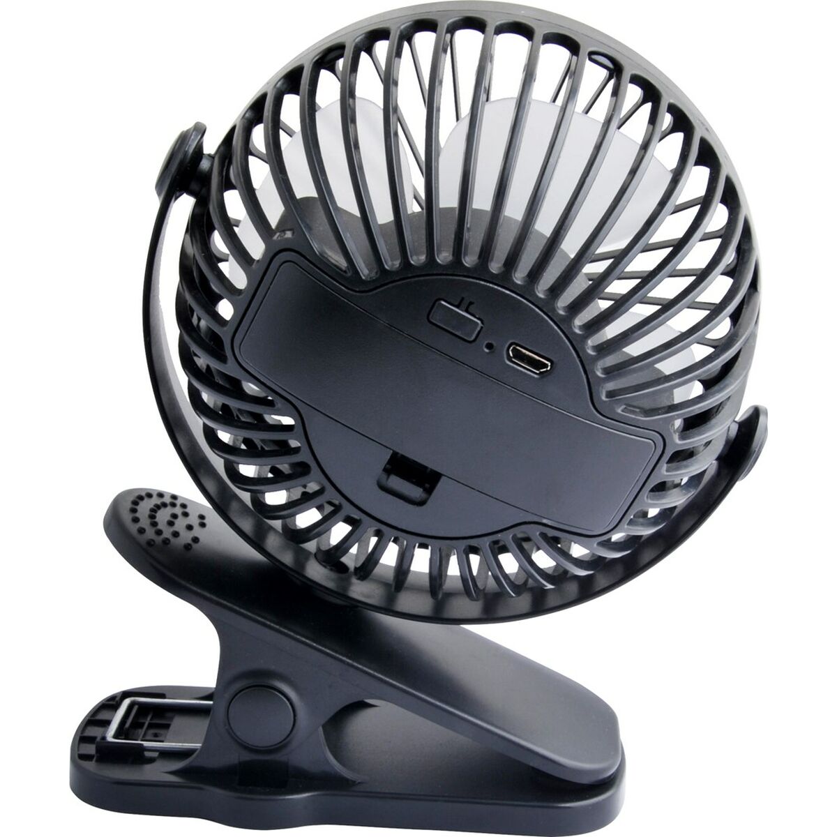 Afbeeldingen van Table Fan Blow 44-506 Black USB