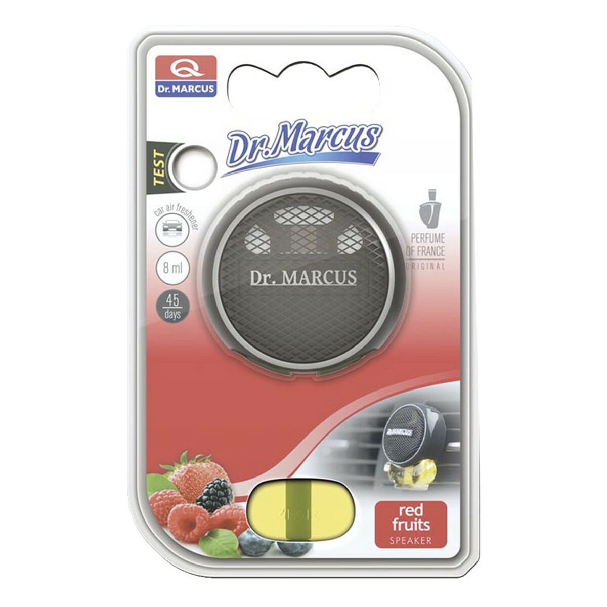 Image secondaire de Désodorisant Pour Voiture Dr Marcus Speaker Fruits rouges 8 ml Plastique Parfum (8 Unités)