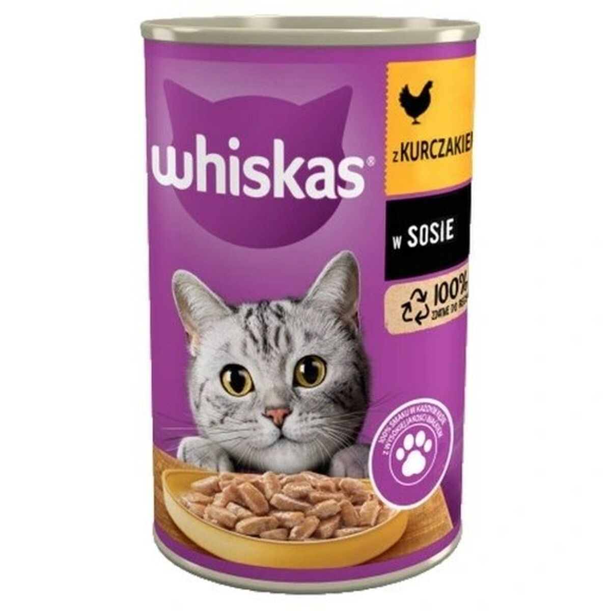 Aliments pour chat Whiskas In sauce Poulet