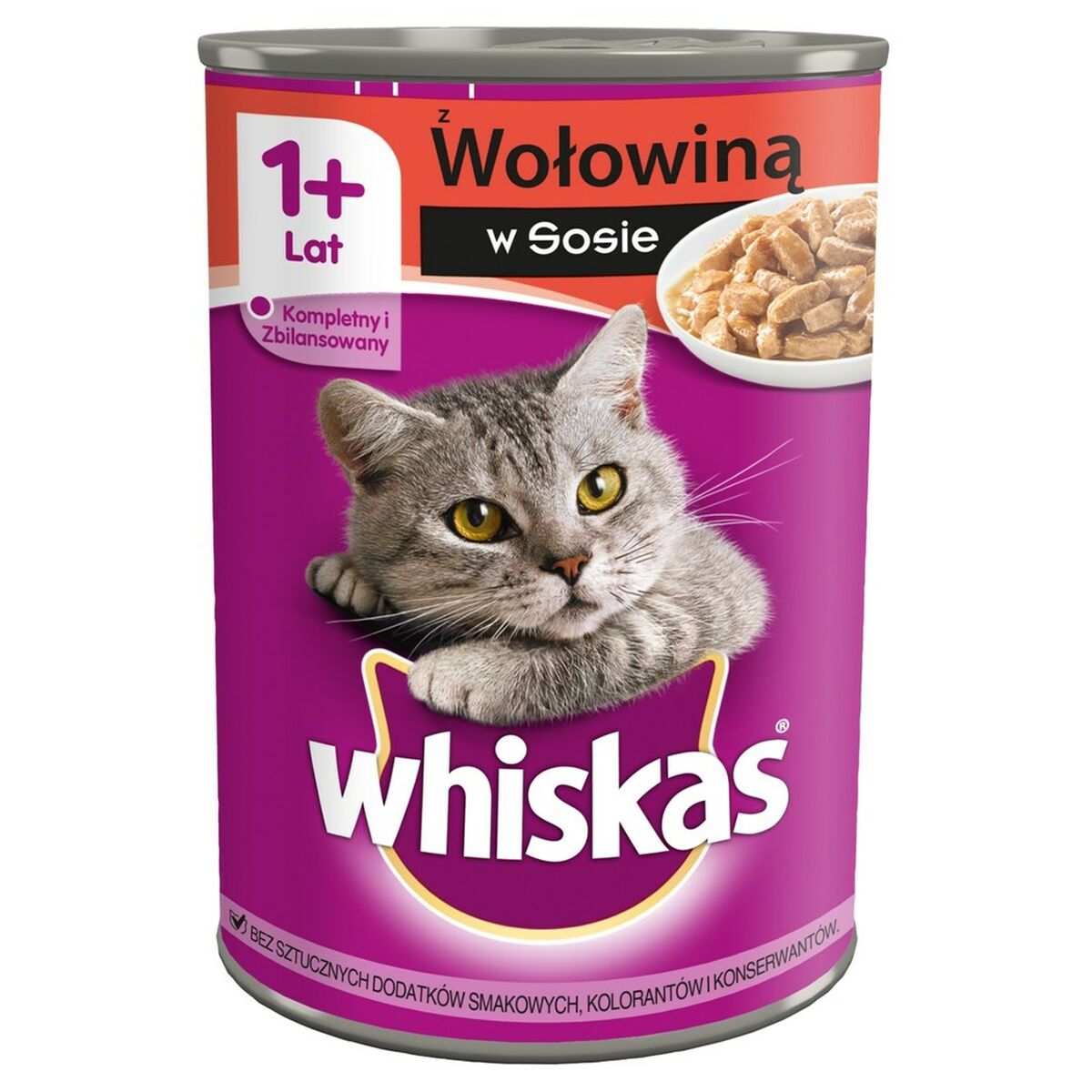 Aliments pour chat Whiskas   Veau