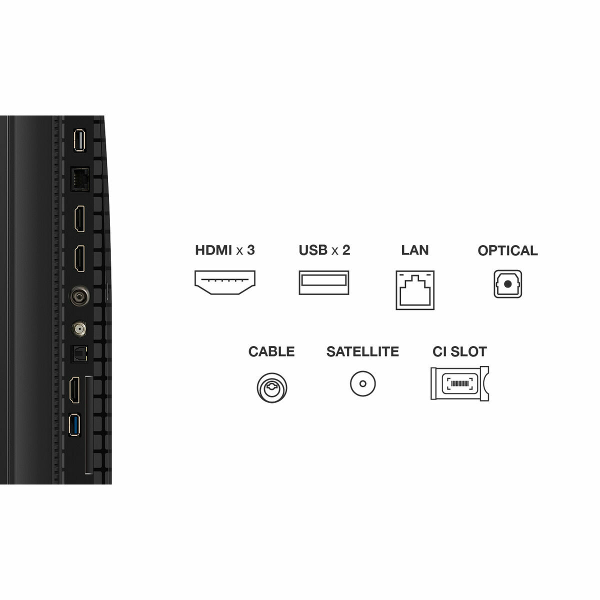 Afbeeldingen van Smart TV TCL 55P7K 55" 4K Ultra HD HDR QLED