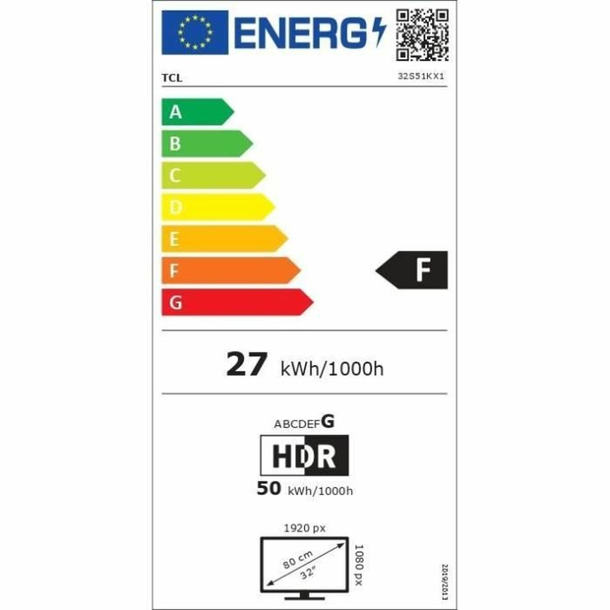 Afbeeldingen van Smart TV TCL TCL 32S51K Full HD FHD 32" QLED