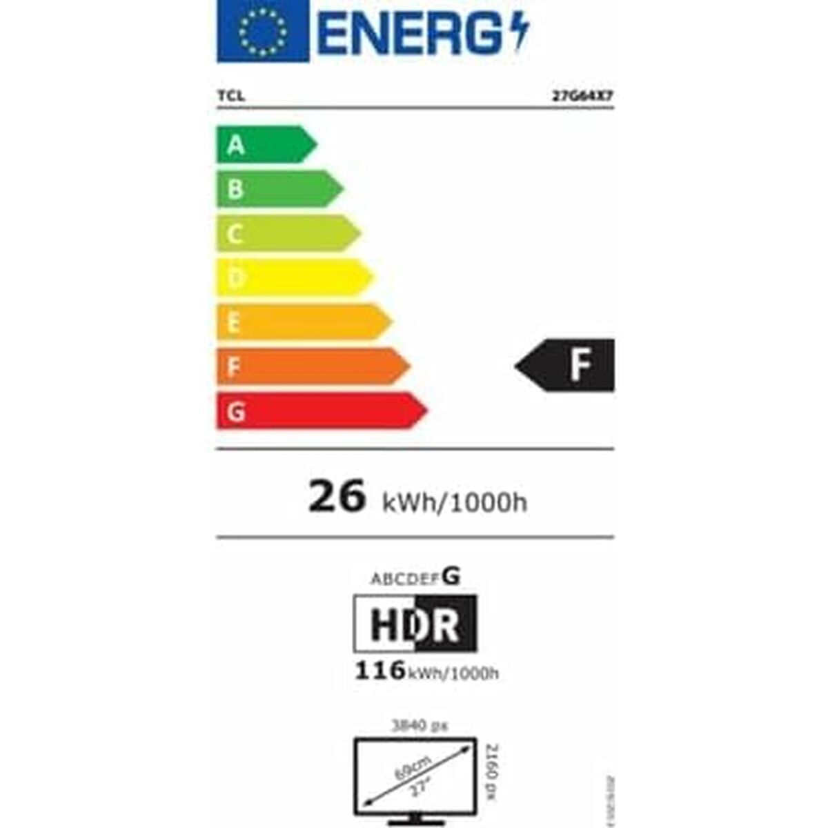 Afbeeldingen van Monitor TCL 27G64