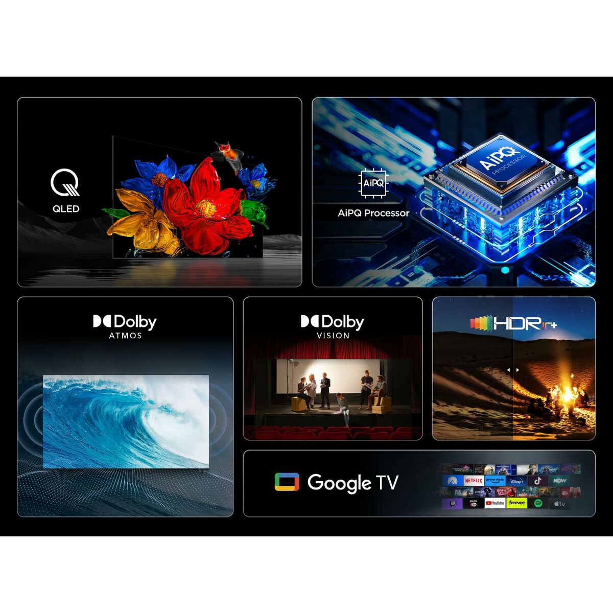 Picture of Smart TV TCL 4K Ultra HD 43" QLED