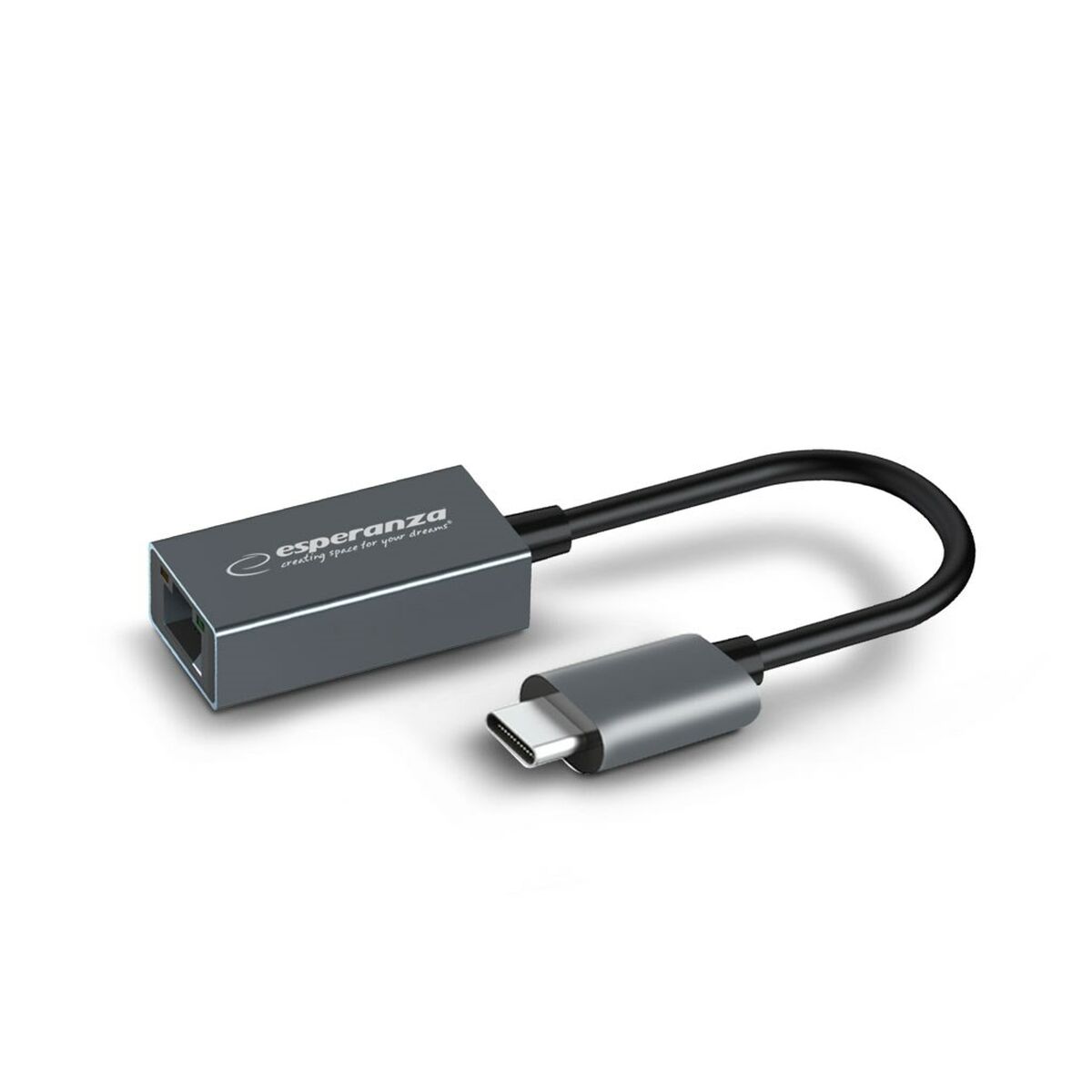 Adaptateur USB-C vers Ethernet Esperanza ENA102
