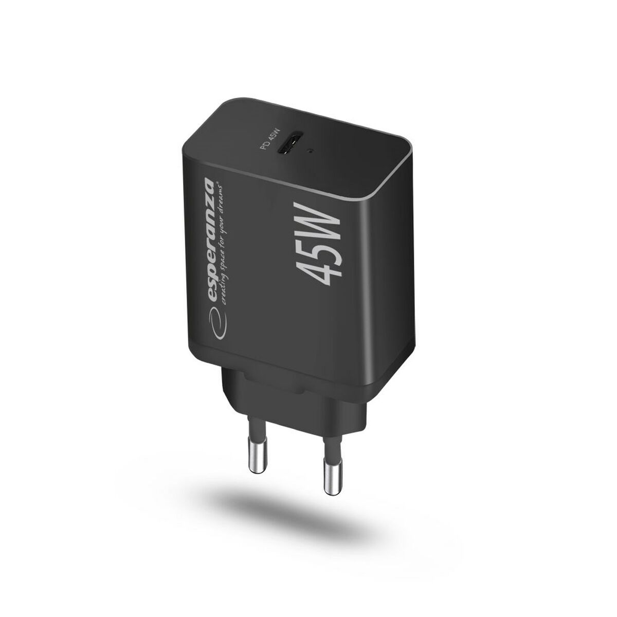 Afbeeldingen van Wall Charger Esperanza EZC108K Black