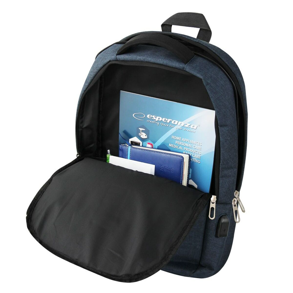 Afbeeldingen van Laptop Backpack Esperanza ET196 Blue