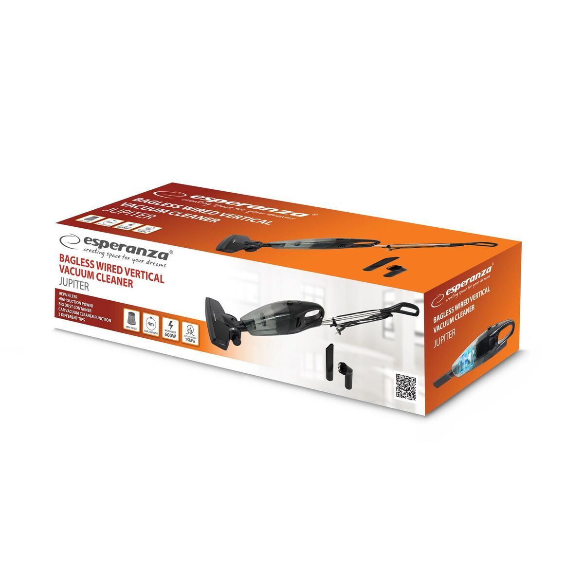 Image secondaire de Aspirateur balai Esperanza EHV101K 600 W
