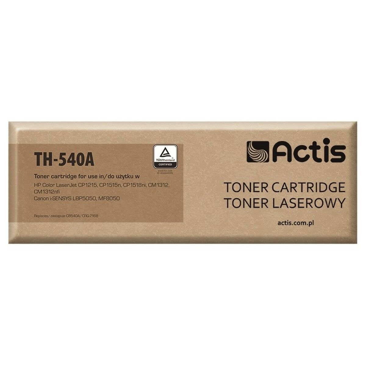 Toner Actis TH-540A Noir