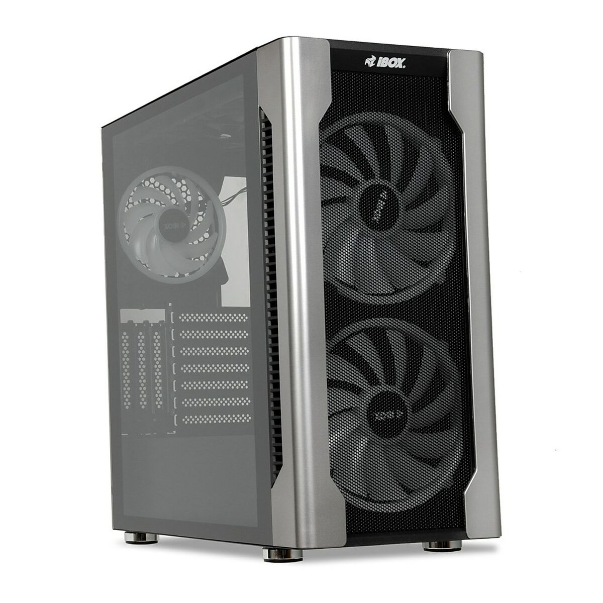 Afbeeldingen van ATX Semi-tower Box Ibox CHIRON ZH68 Black