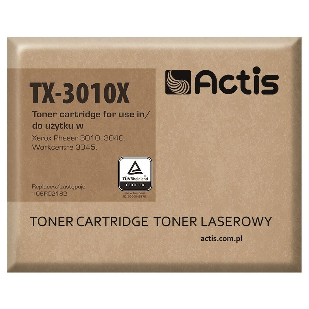 Toner Actis TX-3010X Noir