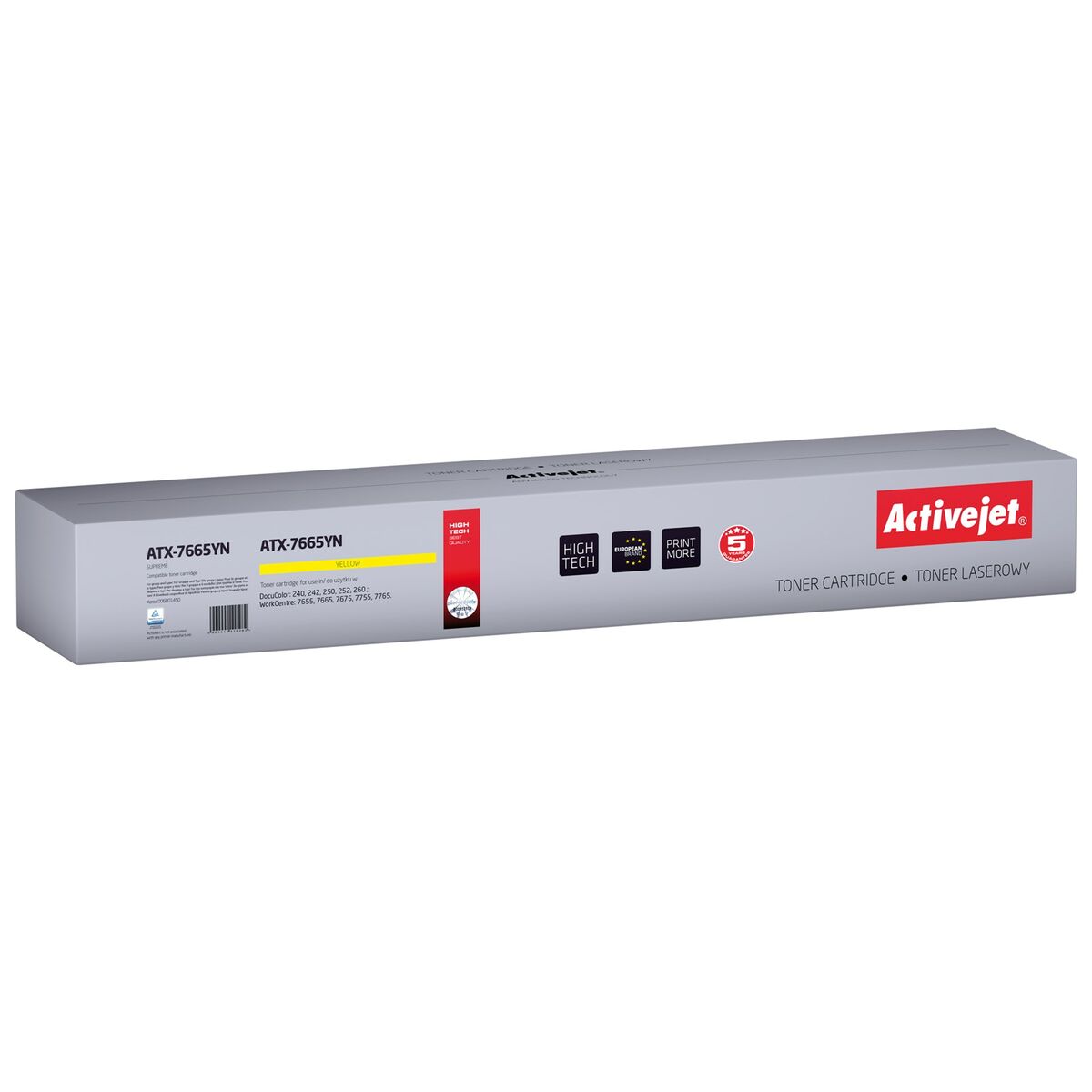 Toner Activejet ATX-7665YN Jaune