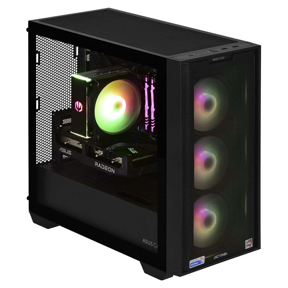 Afbeeldingen van Desktop PC Actina KOMAAAGIP1383 AMD RYZEN 5 5600 16 GB RAM 1 TB SSD AMD Radeon RX 7600