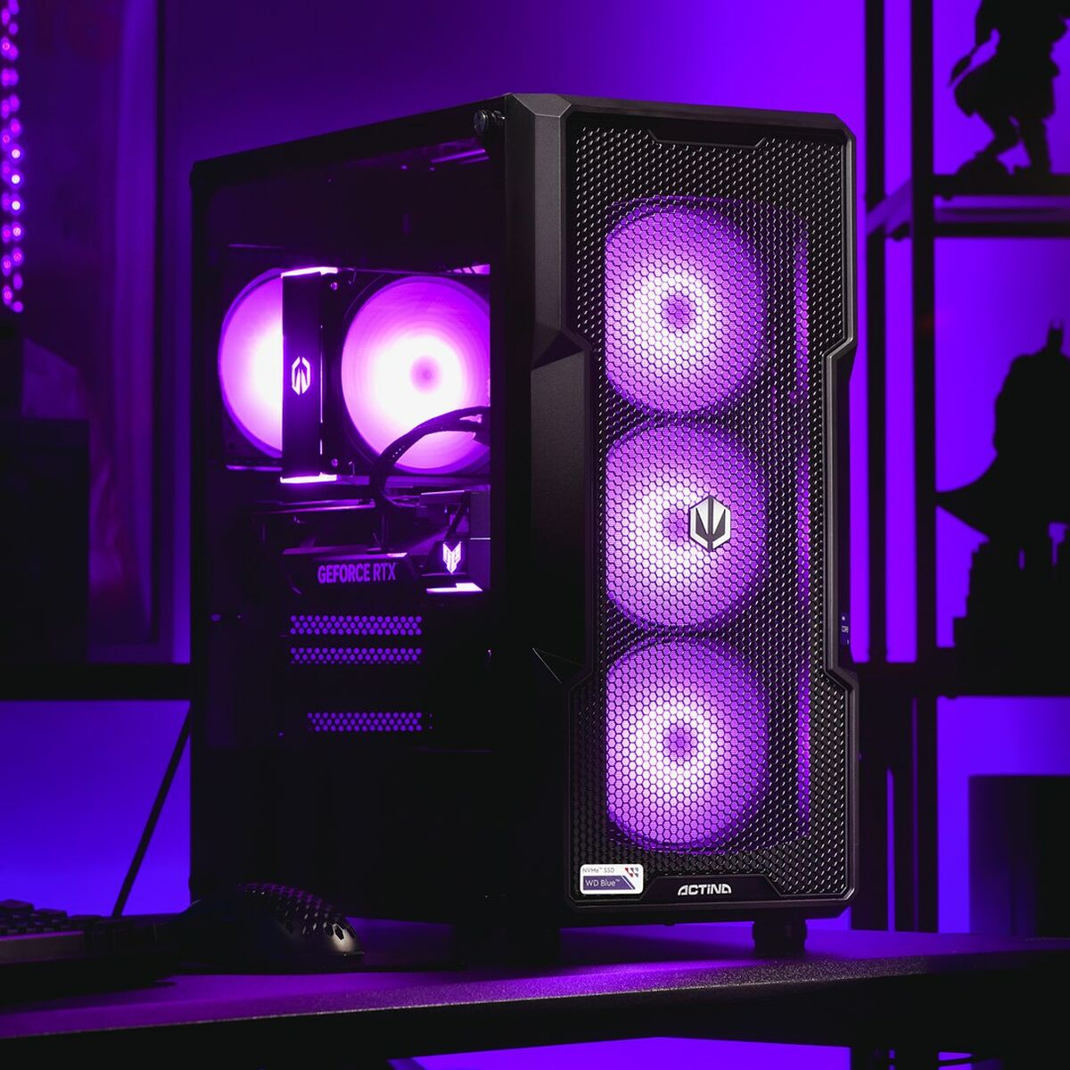 Afbeeldingen van Desktop PC Actina KOMAAAGIP1429 AMD RADEON RX 7900 XTX AMD Ryzen 7 7700 32 GB RAM 1 TB SSD