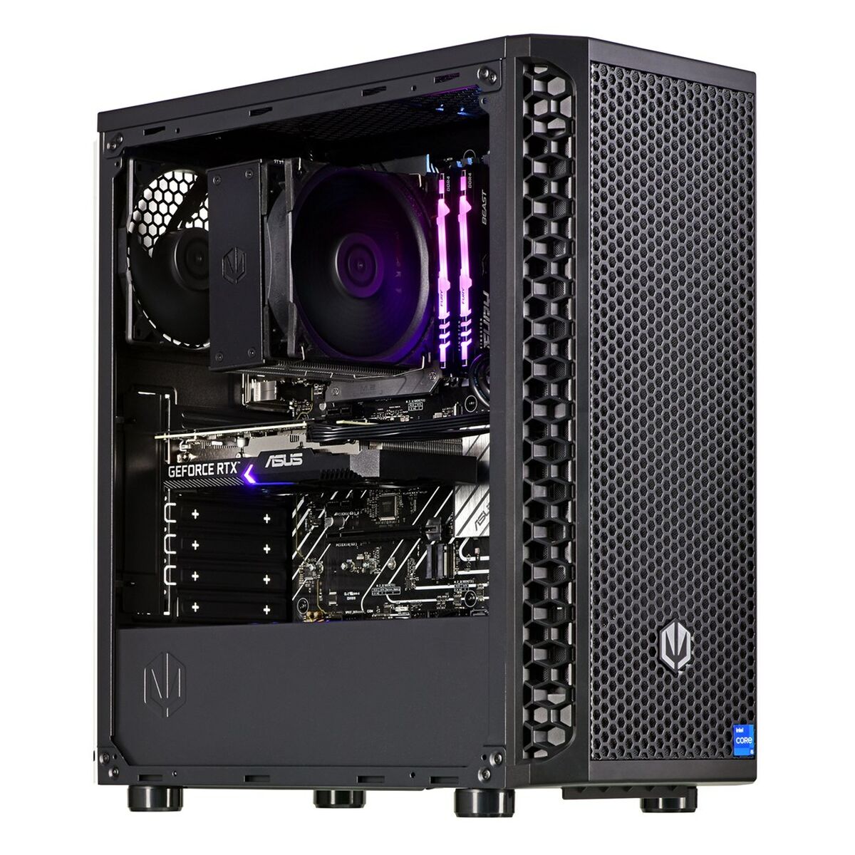 Afbeeldingen van Desktop PC Actina KOMAAAGIP1451 intel core i3-12100f 16 GB RAM 1 TB SSD Nvidia Geforce RTX 4060