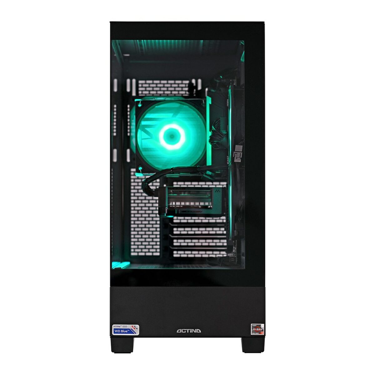 Afbeeldingen van Desktop PC Actina KOMACNGIP0015 AMD Ryzen 5 5600X 32 GB RAM 1 TB SSD AMD Radeon RX 6600