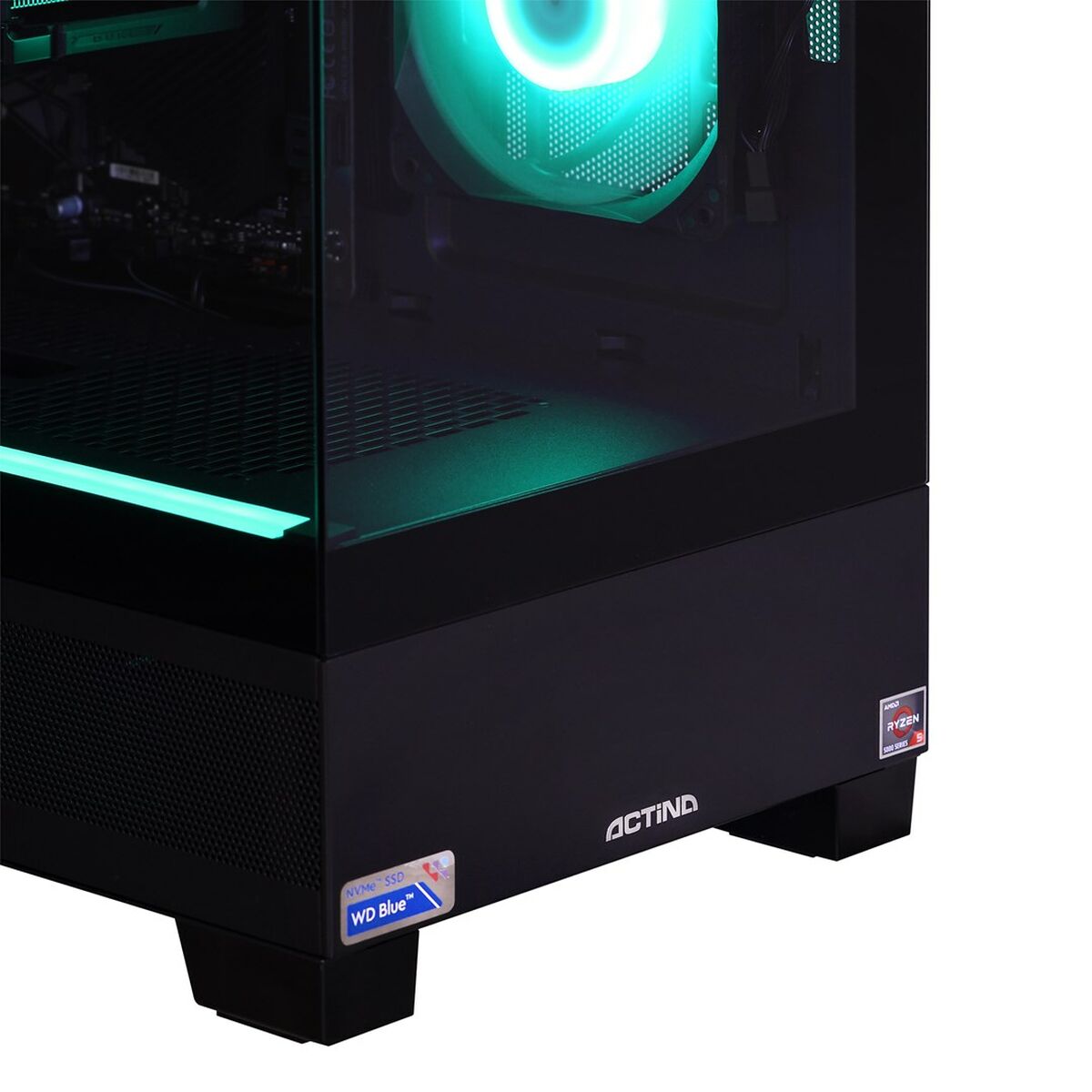 Afbeeldingen van Desktop PC Actina KOMACNGIP0015 AMD Ryzen 5 5600X 32 GB RAM 1 TB SSD AMD Radeon RX 6600