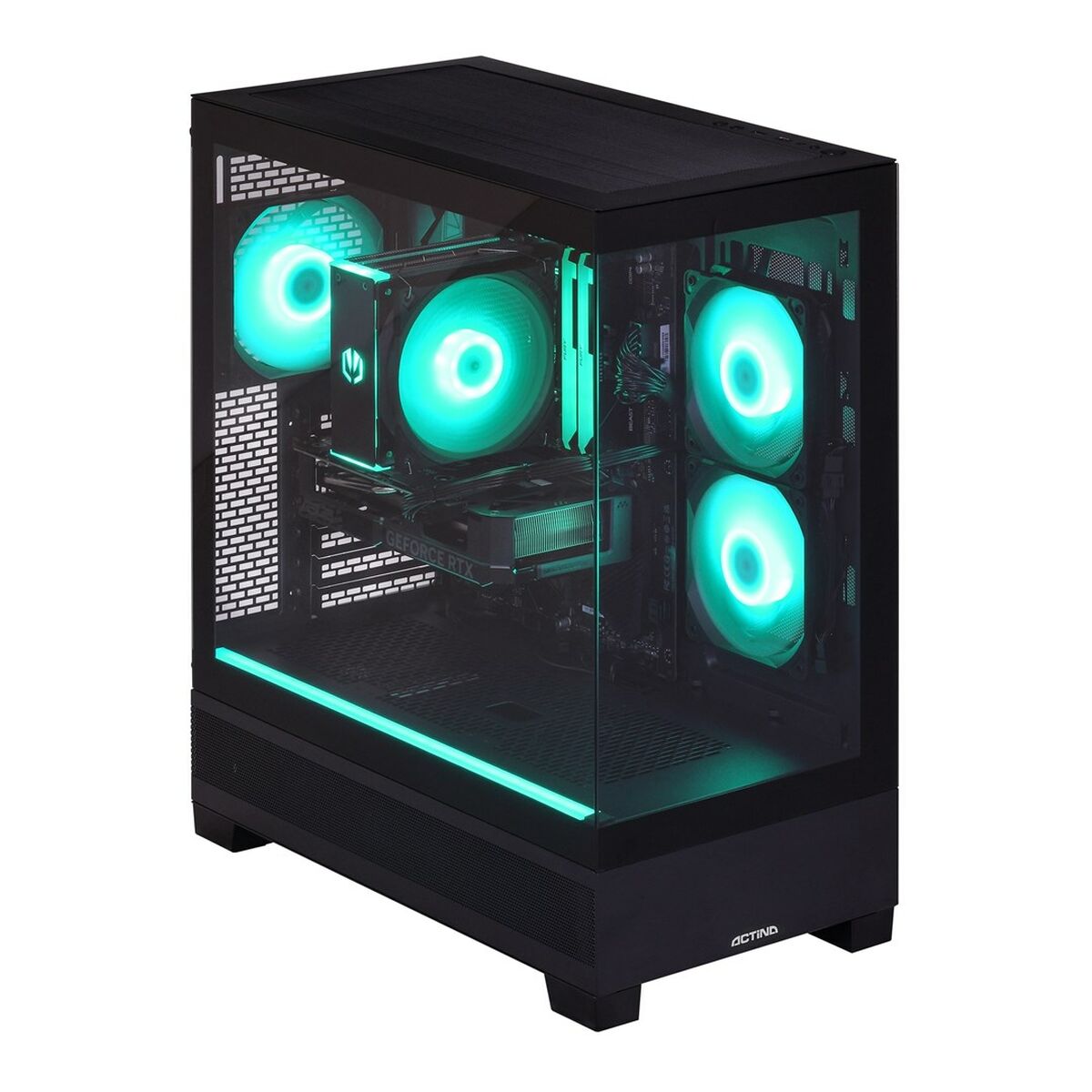 Afbeeldingen van Desktop PC Actina KOMACNGIP0016 Intel Core i5-12400F 32 GB RAM 1 TB SSD AMD Radeon RX 6600