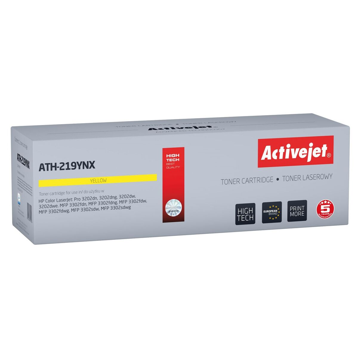 Afbeeldingen van Compatible Toner Activejet ATH-219YNX Yellow