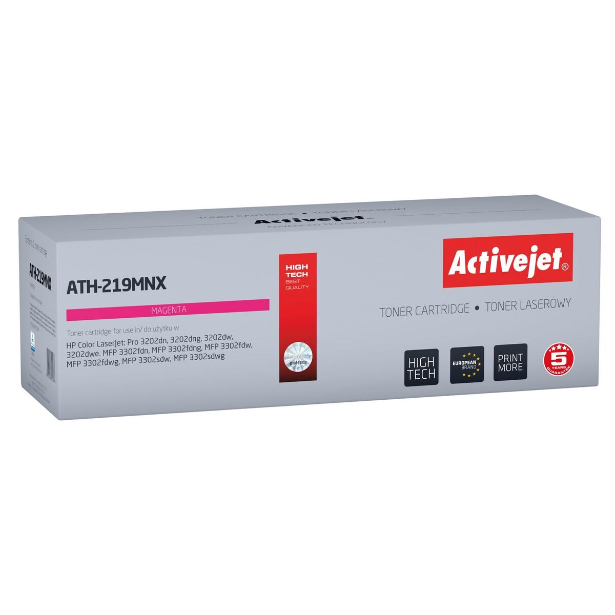 Afbeeldingen van Compatible Toner Activejet ATH-219MNX Magenta
