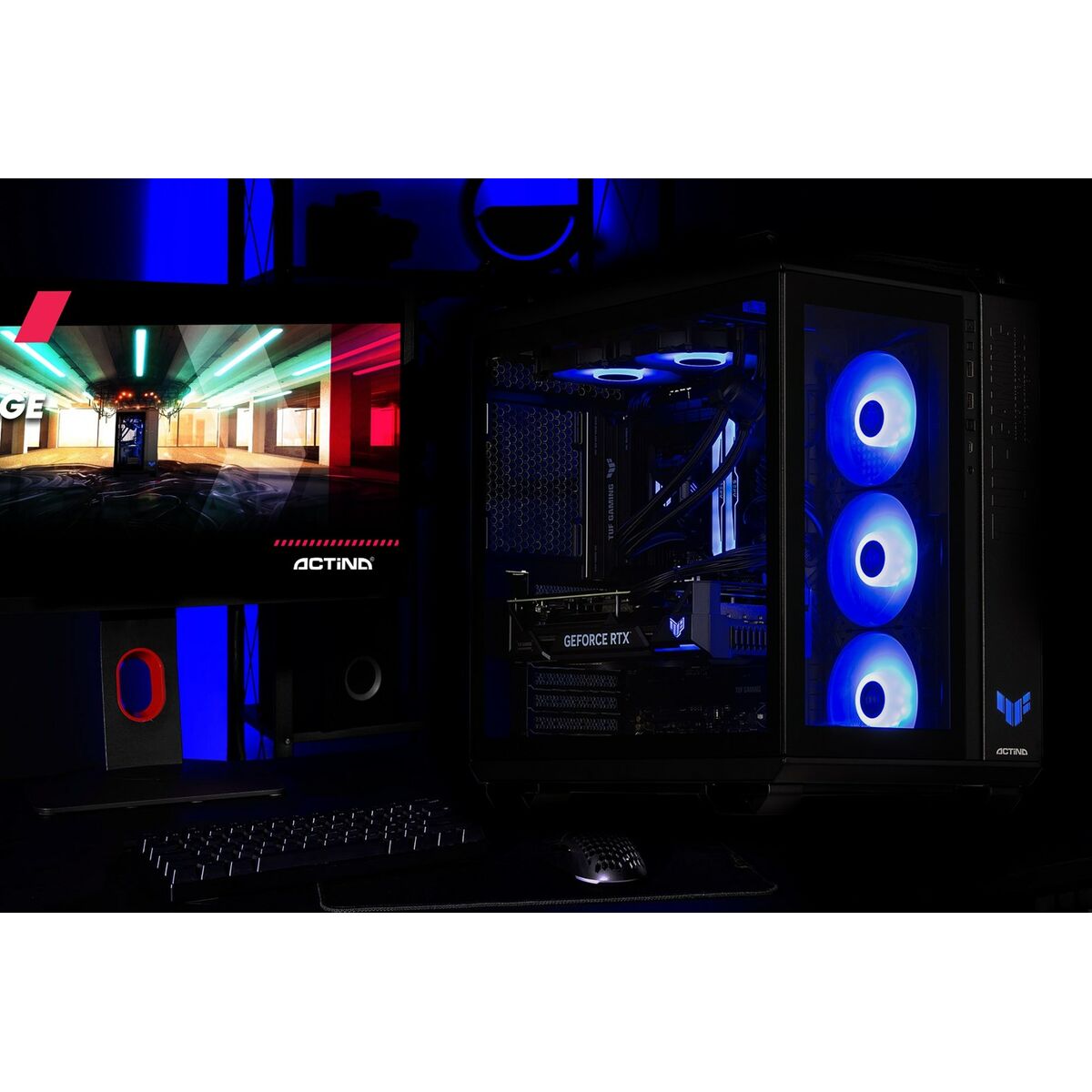 Afbeeldingen van Desktop PC Actina KOMACNGIP0185 32 GB RAM 2 TB SSD AMD Ryzen 7 9800X3D