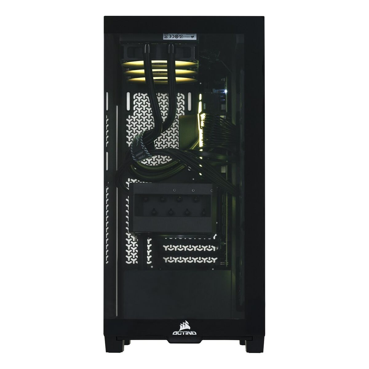 Afbeeldingen van Desktop PC Actina Actina iCUE 9800X3D/64B/2TB/RTX5090/1000W 64 GB RAM 2 TB SSD AMD Ryzen 7 9800X3D