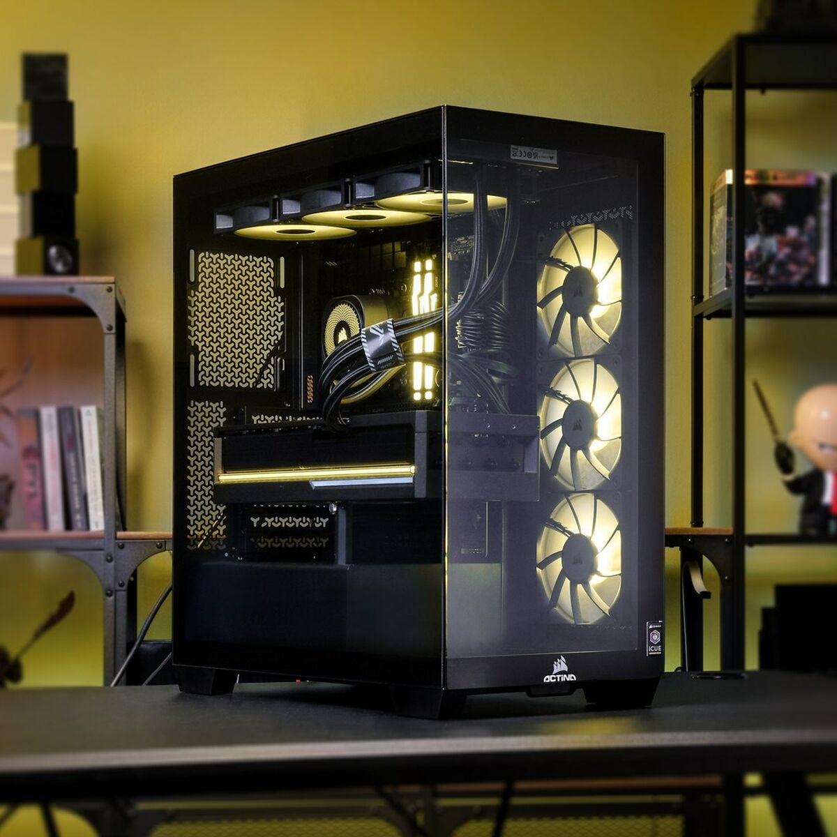 Afbeeldingen van Desktop PC Actina KOMACNGIP0215 AMD Ryzen 7 7800X3D 32 GB RAM 2 TB SSD RTX 5080