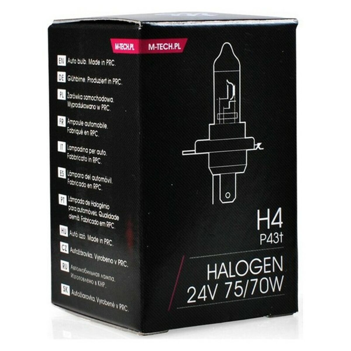 Ampoule M-Tech Z907 24v 70W 75W H4