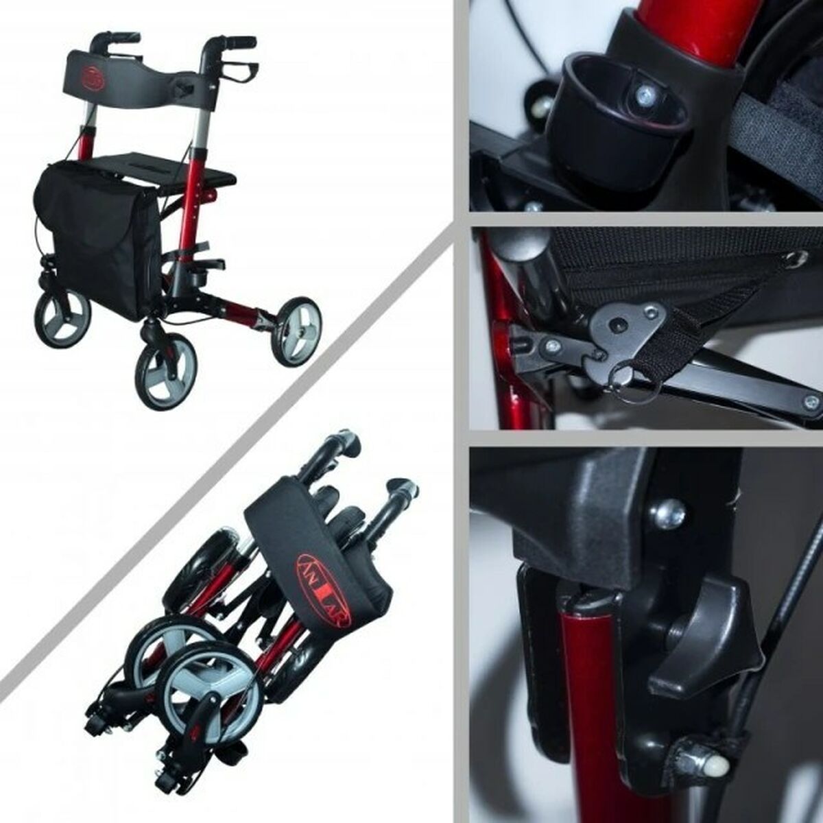 Image secondaire de Déambulateur sur roues Antar AT51006