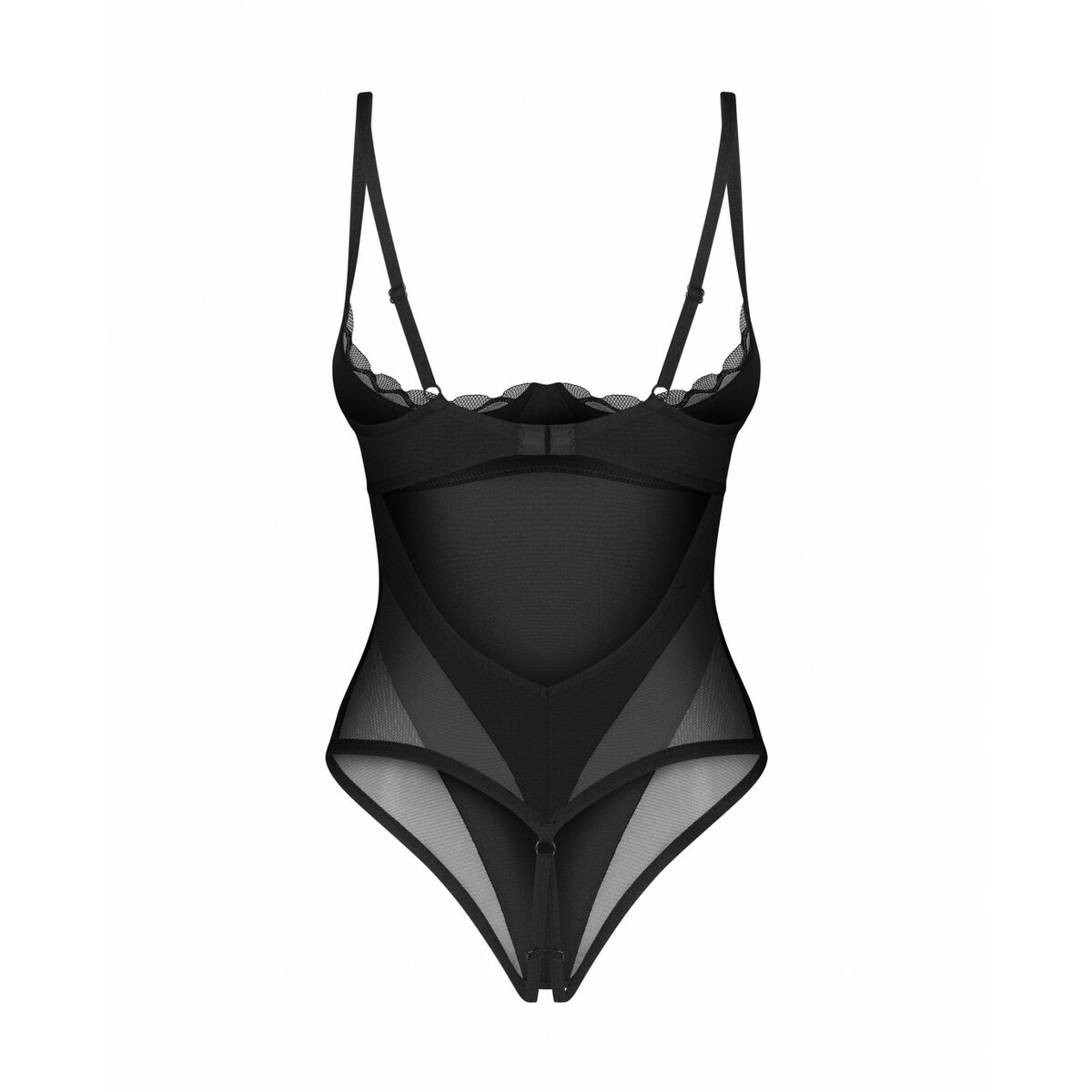 Leotard Obsessive S/M Black