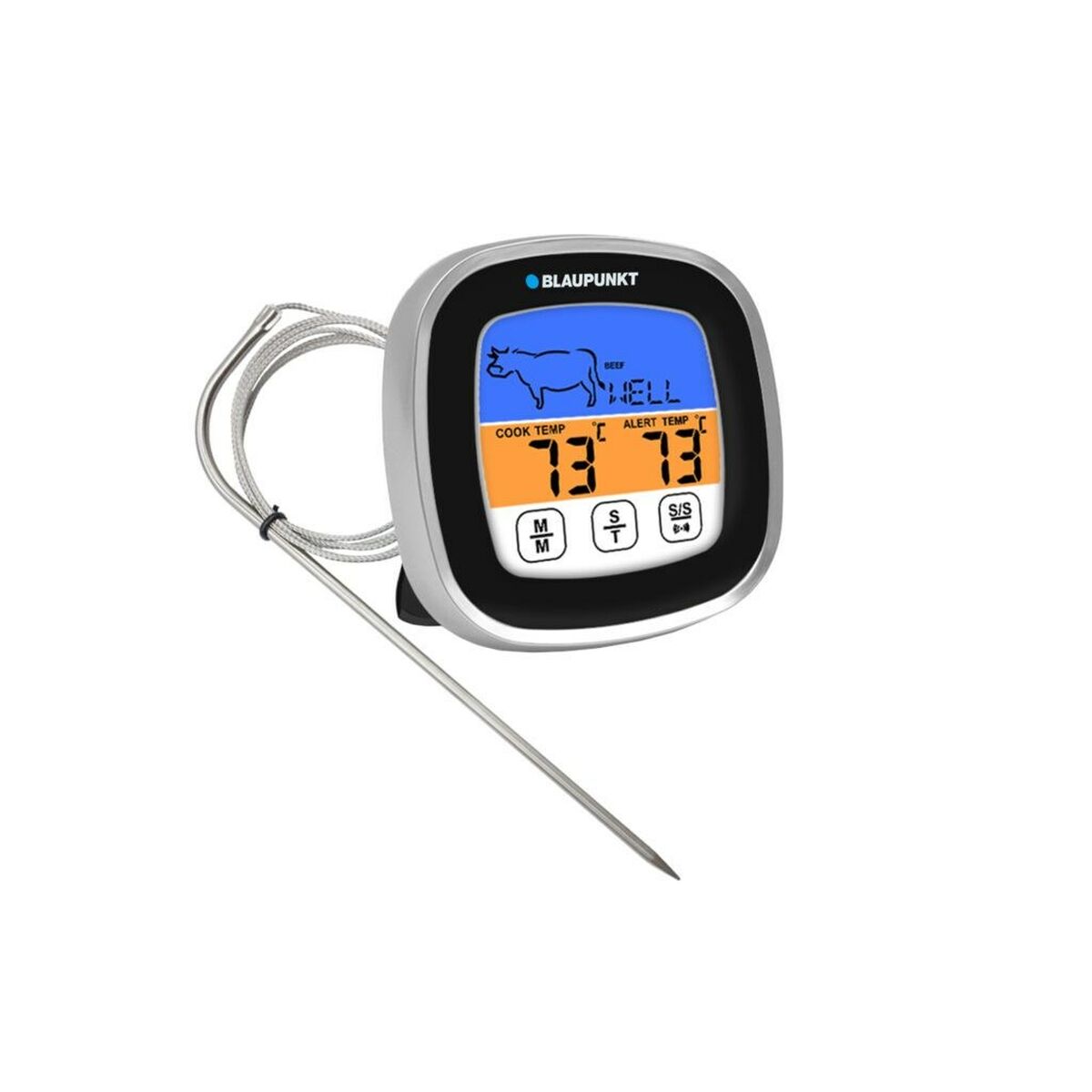 Thermomètre à viande Blaupunkt FTM501 7,5 x 7,5 x 2,5 cm