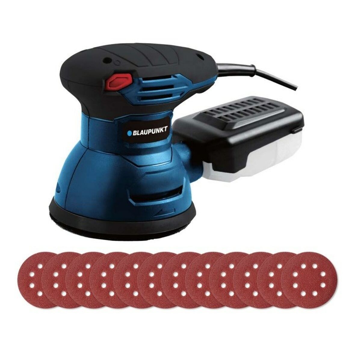 Random orbital sander Blaupunkt OS3010 300 W 230 V Ø 125 mm