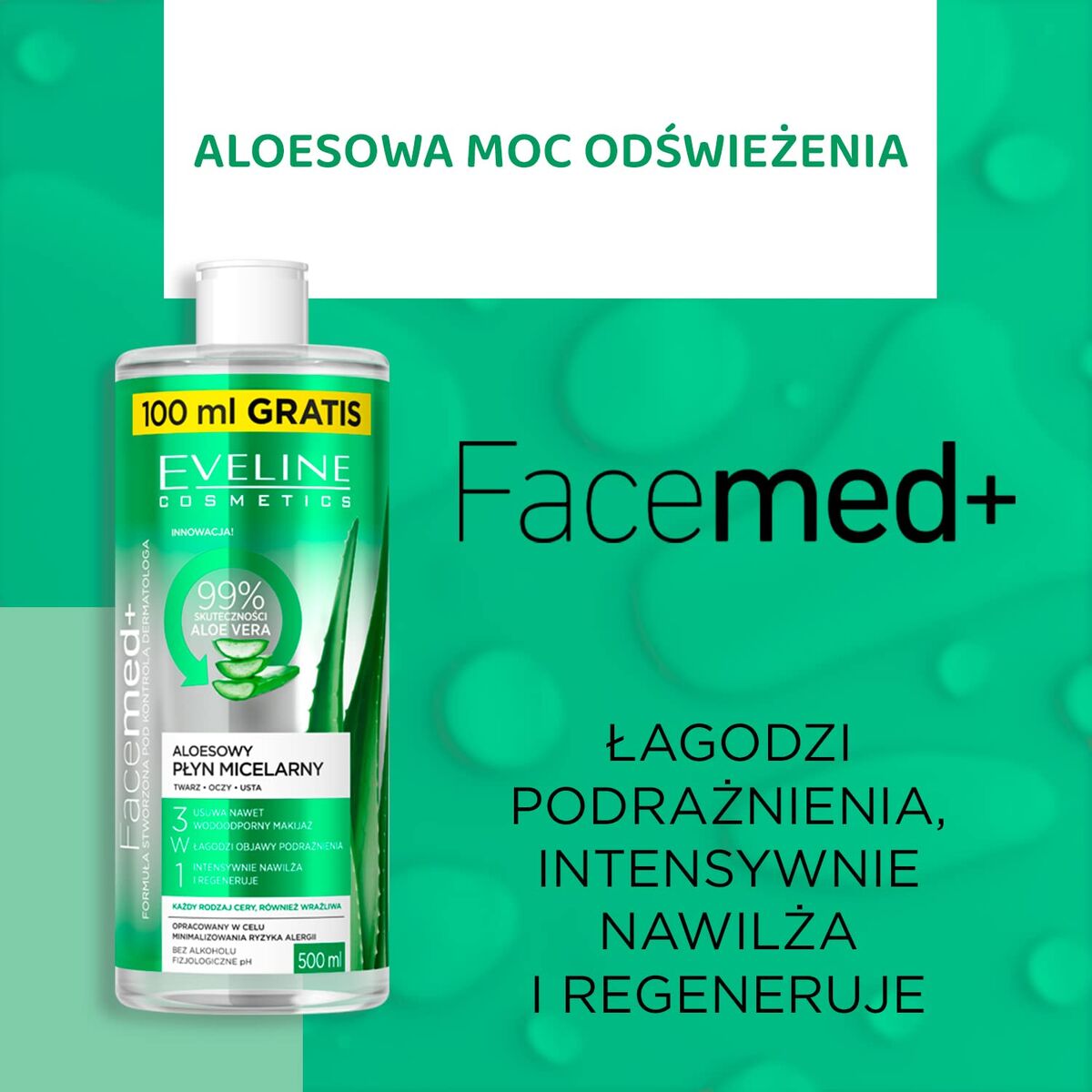 Gezichtsmake-Up Verwijderaar Eveline